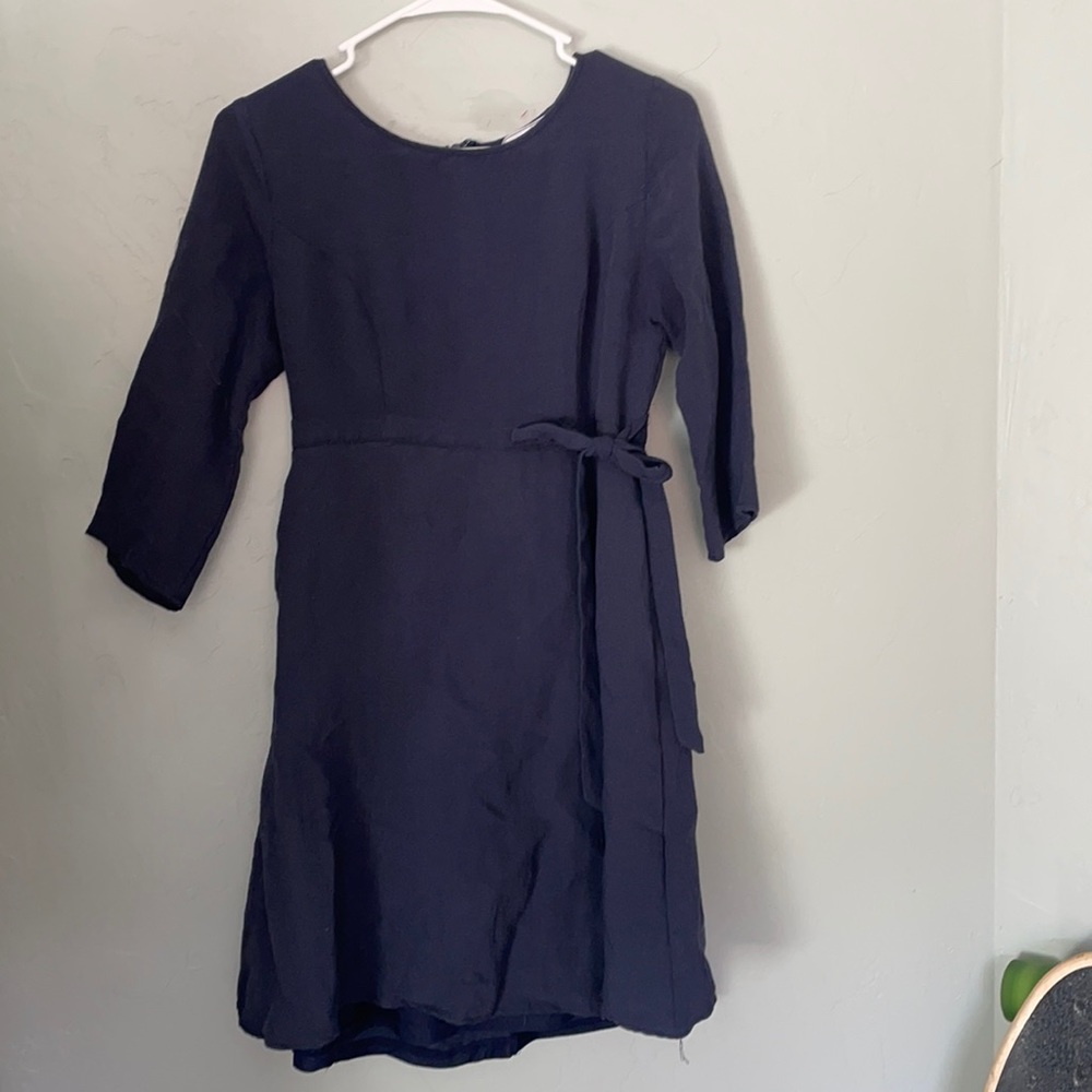 Vintage Piper and Scoot Navy dress
